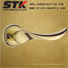 Palanca de la palanca del cinc en Rose con la galjanoplastia del oro (STK-Z-LH1001)